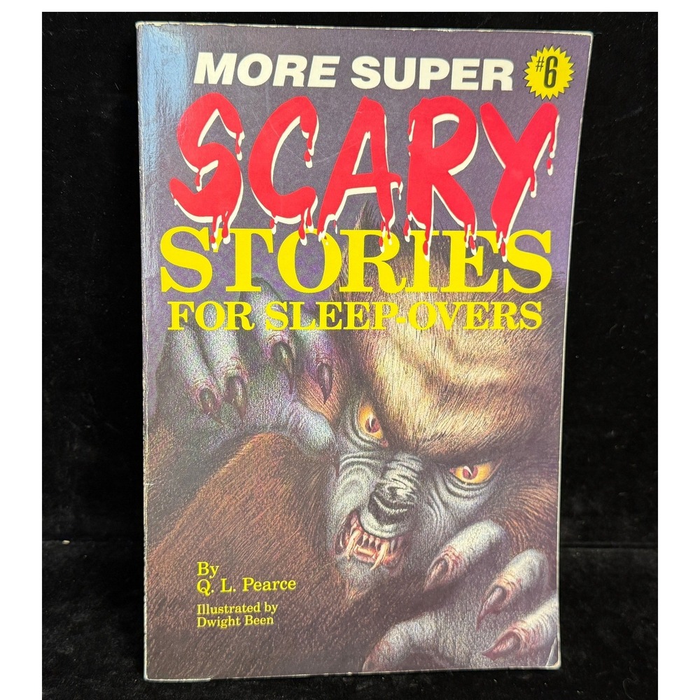 More Super Scary Stories for SleepOvers #6: Pearce, 1st Print, 1995 Paperback